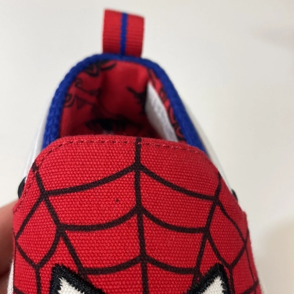 Toms x Marvel Spider-Man Baby Lima Shoes Size T3